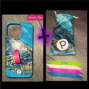 Loopy iPhone 13 Pro (6.1" Screen) + 5 GLOW Super Loops **RIGHTY**